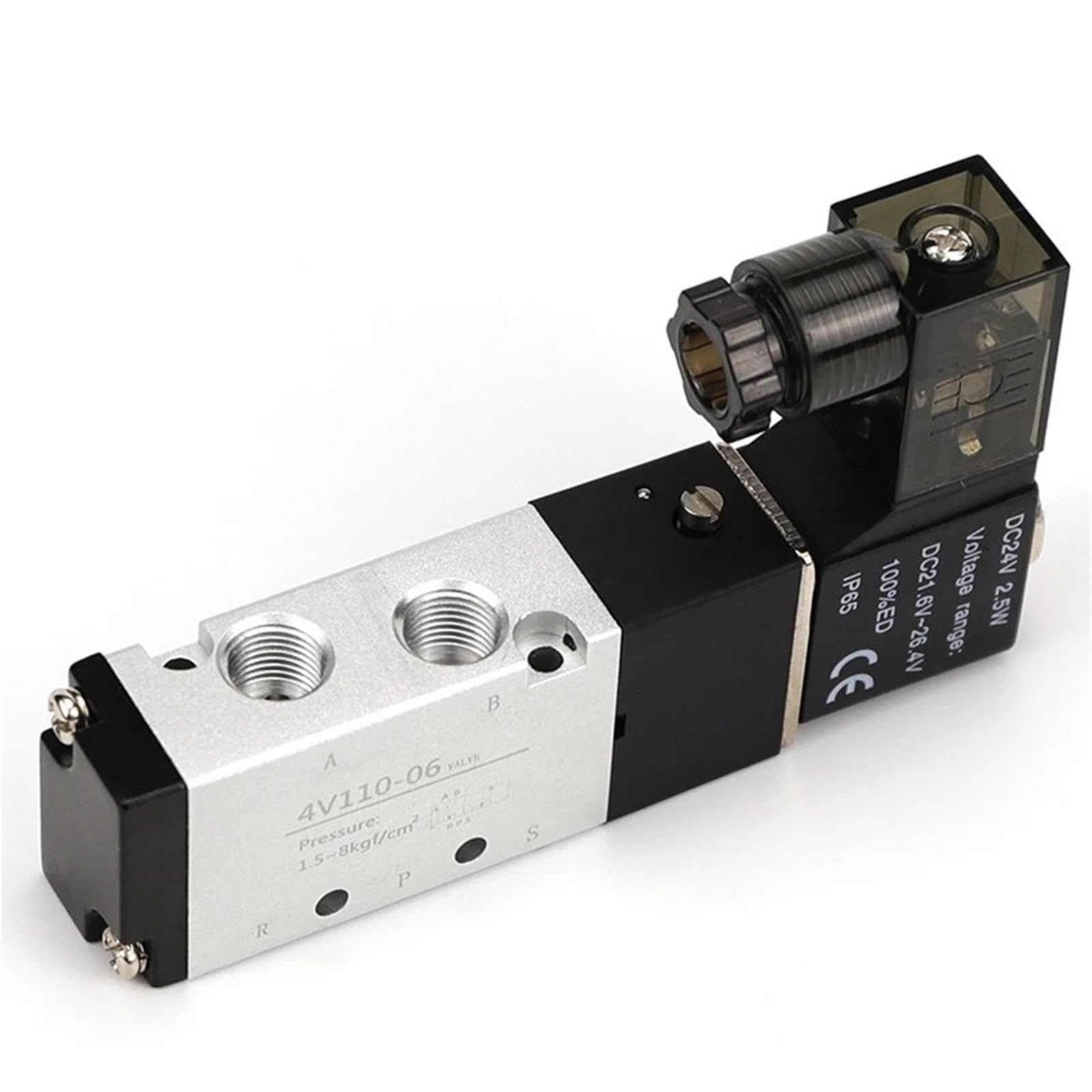 Électrovanne pneumatique 4V110-06 pour remplacer un distributeur défectueux sur circuit 110V
