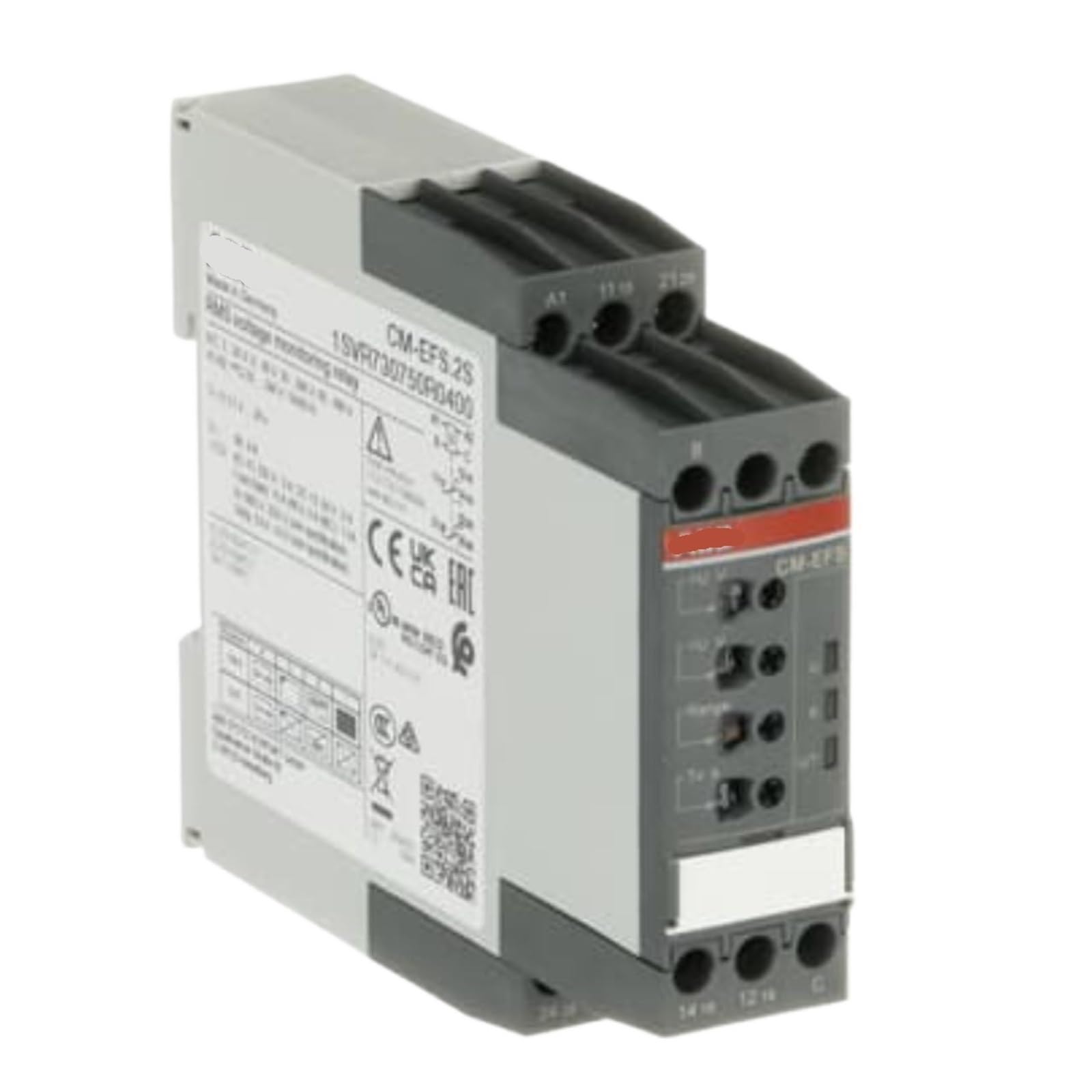 CJKXPZMH CM-EFS.2S, 2c/o, 3-600V, 24-240VAC/DC 10081745 1SVR730750R0400 Voltage relay