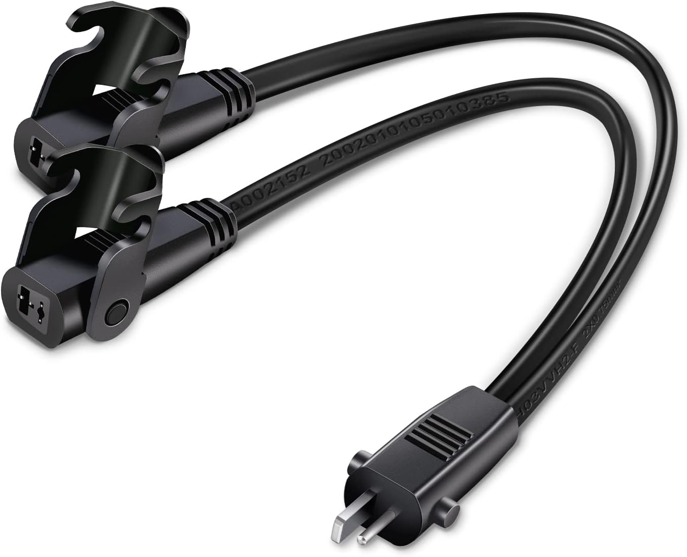 Sopito 2 Pin Splitter Lead Y Cable for Lift Chair or Power Recliner-Powers 2 Recliner Motors, Compatible for Okin Limoss Lazboy Pride Catnapper Recliner