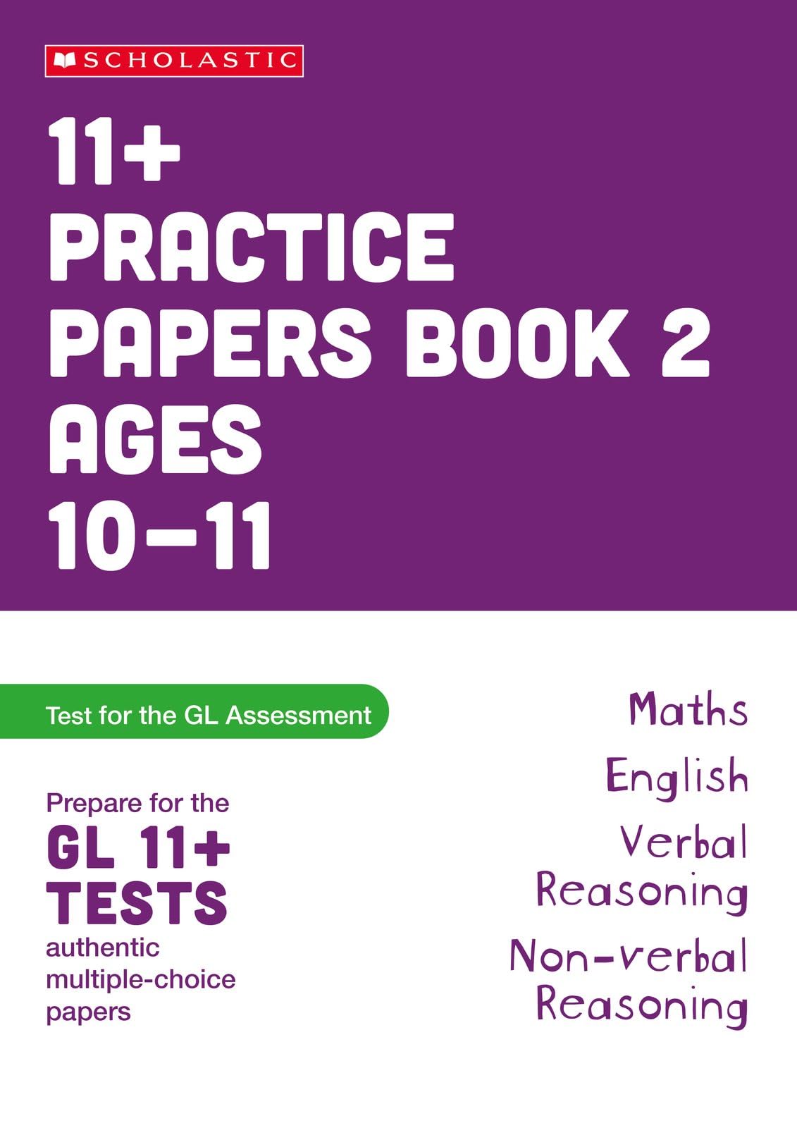 11+ Practice Papers for the GL Test: Book 2 Tests for English, V