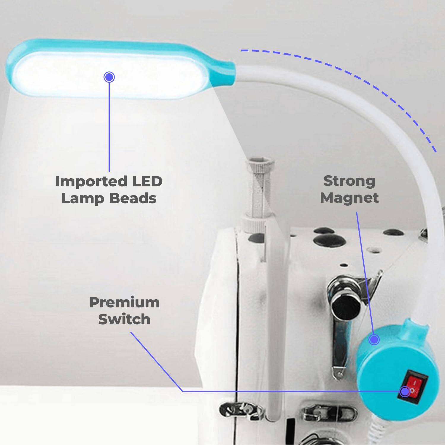 Sewing Machine LED Light - Bright Work Light -6 Sewing Machine LED Light - Bright Work Light -6