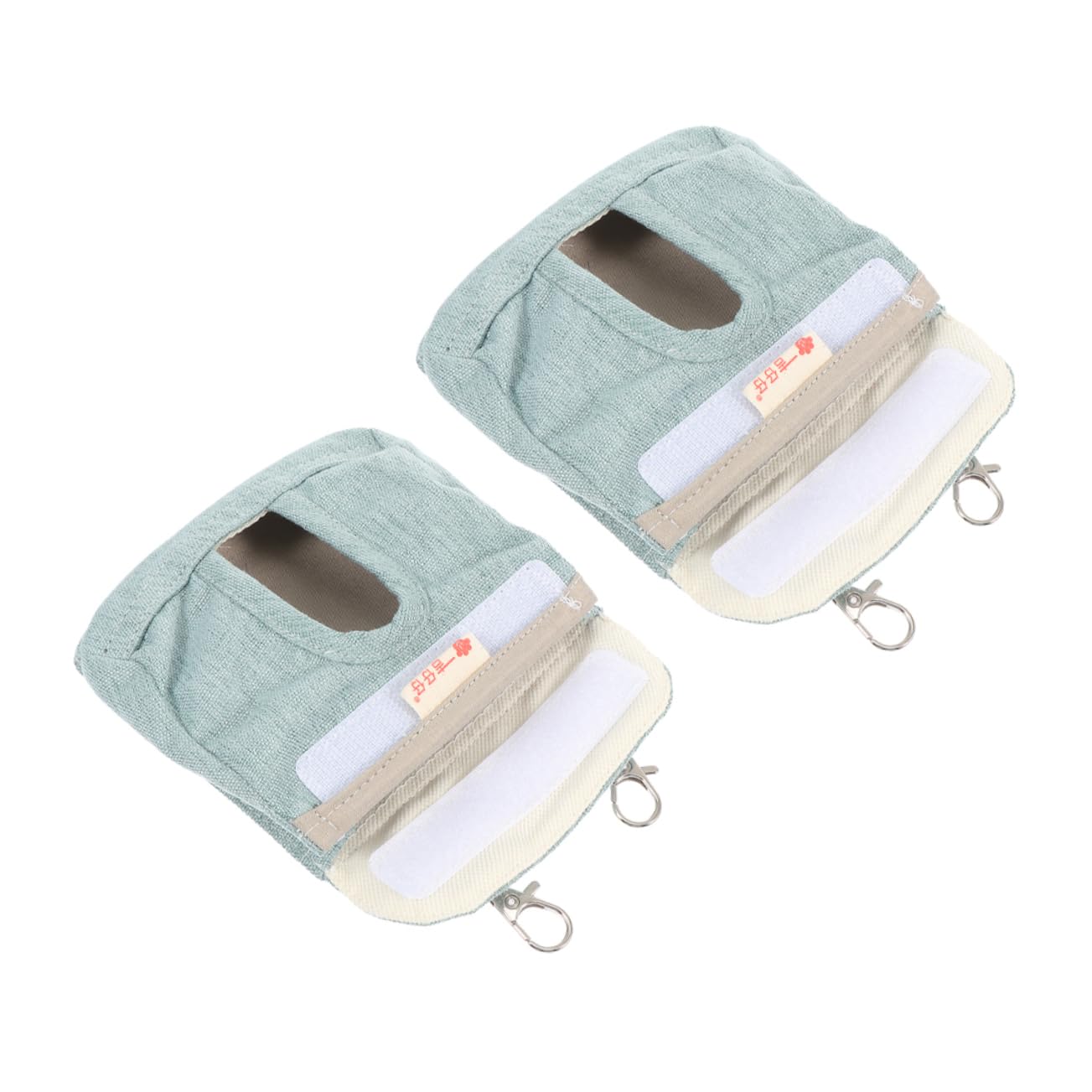 FRCOLOR 8piezas Bolsas De Alimentación Para Conejos y Roedores Soportes Colgantes De Comida Para Pequeñas Mascotas Para Hámsteres y Cobayas Diseño y Ligero Para Cuidado De Mascotas