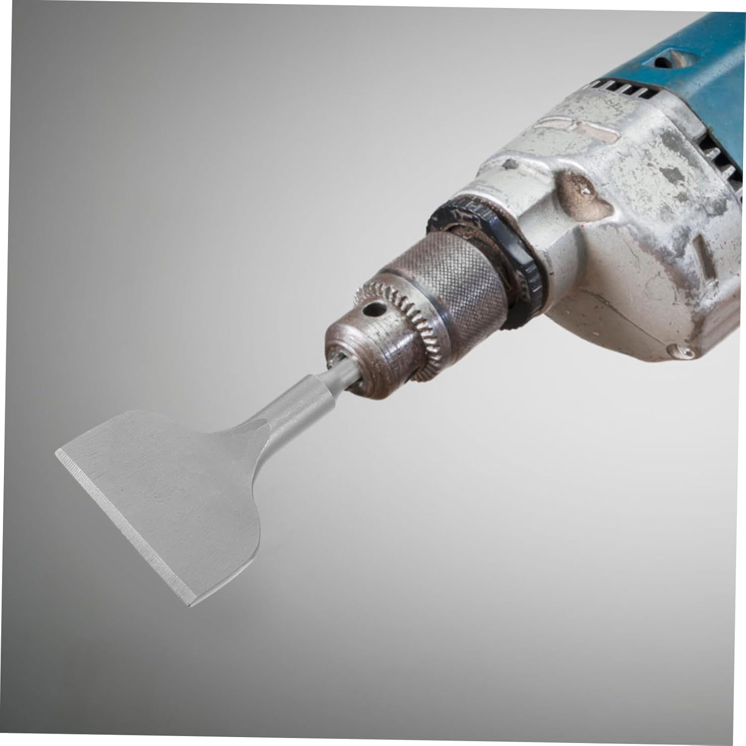 5pcs Chisel Set for Masonry Concrete and Tile Drilling Tools Including Tile Wide Flat Point and U-shaped Chisels for Brick and Cement Work