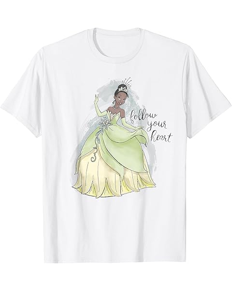 Disney The Princess And The Frog Tiana Follow Your Heart T-Shirt