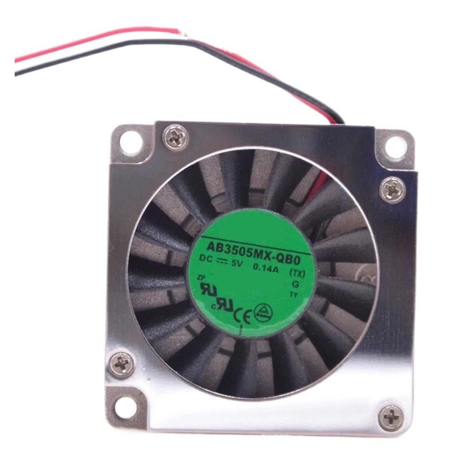 LZIKKGKI Cooling Fan AB3505LX-QB0 DC 5V 0.1A 3.5CM 3507 35 * 35 * 7MM 2-Wire