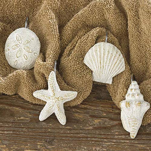Park Designs Shells S/C Hooks S/12 #TOP1