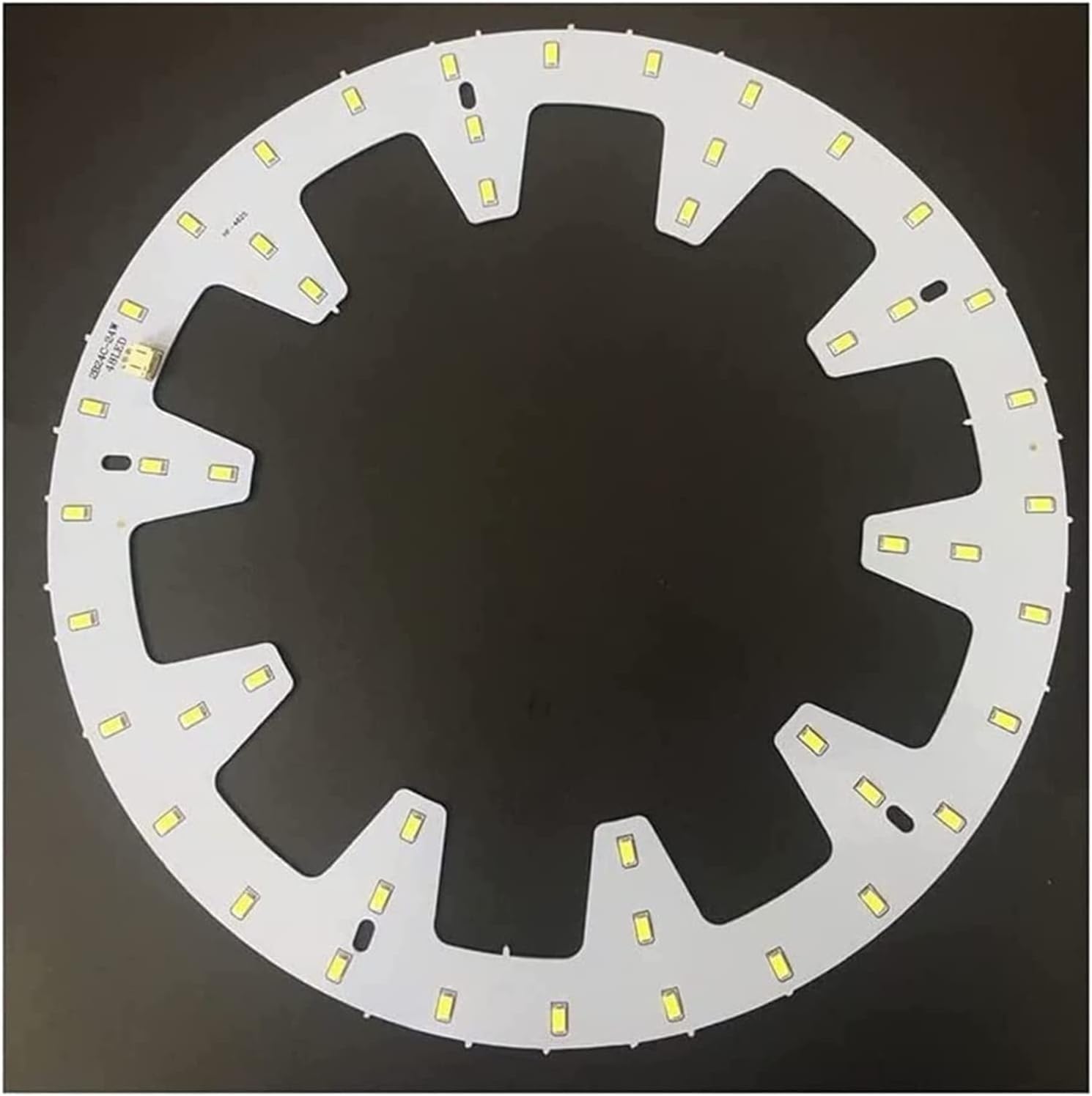 Ceiling Fans with Lamps,Led Retrofit Light Kit, Light Engine, Ceiling Lamp Circular Gear Plate, Wide Voltage Drive Retrofit to Replace Light Source, for Ceiling Fan Light, Lantern/Color/10.6In