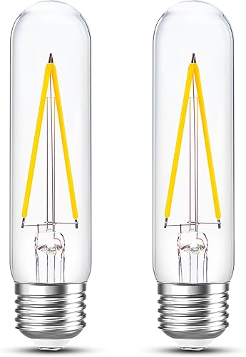 Bombilla LED regulable E26 equivalente a bombillas incandescentes de 40 W, AC120V blanco cálido 2700K 400LM T10T30 bombilla para electrodomésticos disponible en Yaxa Peru