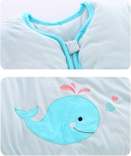 Miniatura 7 de Saco de dormir orgánico para bebé, manta de manga desmontable, grosor moderado, (32-68)