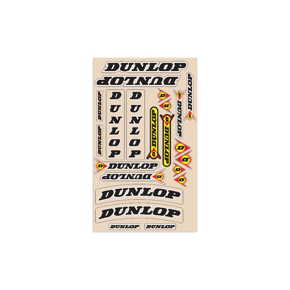 N-Style Decal Sheets - Dunlop Universal Kit V3 N30-1007