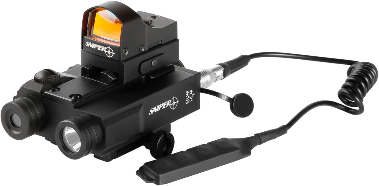 Green Laser Light Combo Green Laser Sight + 200LM LED Light Combo for Shotgun and Hunting Rifle (FL2000)