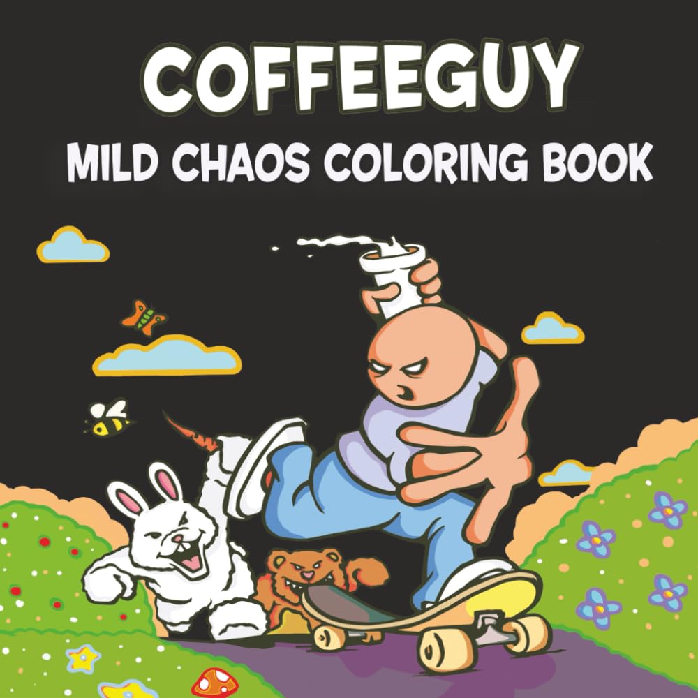 COFFEEGUY: MILD CHAOS COLORING BOOK