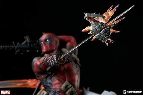 Miniatura 7 de Sideshow Collectibles SS300511 Marvel Deadpool Heat-Seeker Figura de formato premium