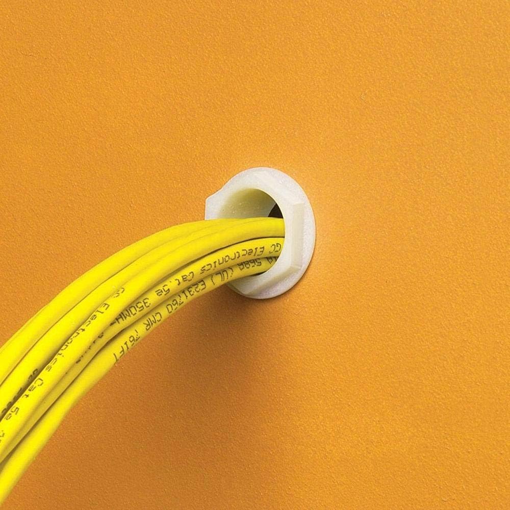 Arlington Wire Bushing for Drywall, 1-1/4 In.