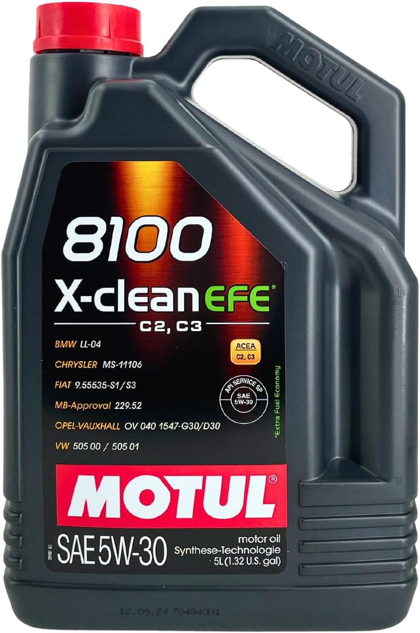 5L+1L MOTUL 8100 X-CLEAN EFE OLIO MOTORE 5W-30 - Foto 8
