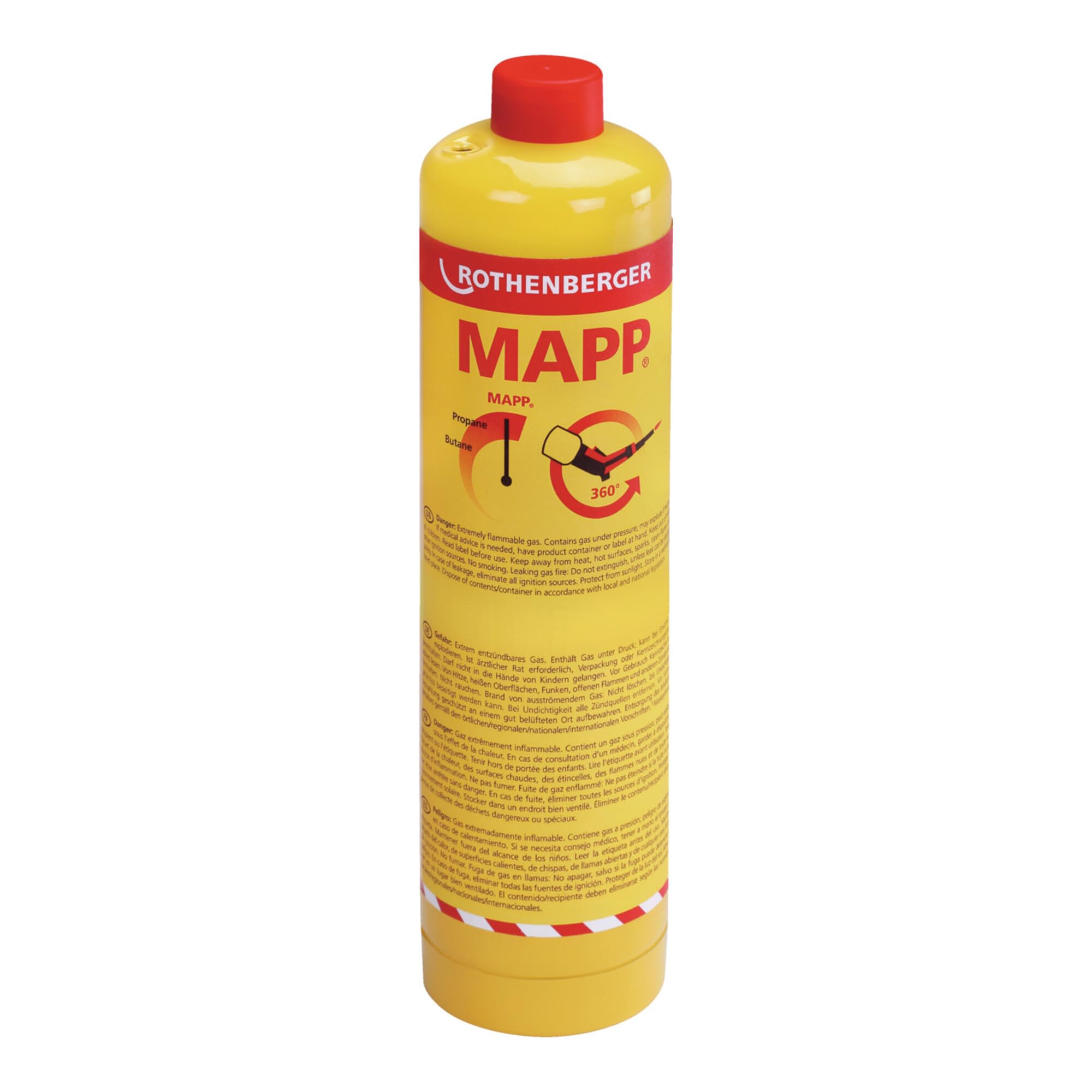ROTHENBERGER MAPP-Gas HPC, 7/16"-EU, Vers. A