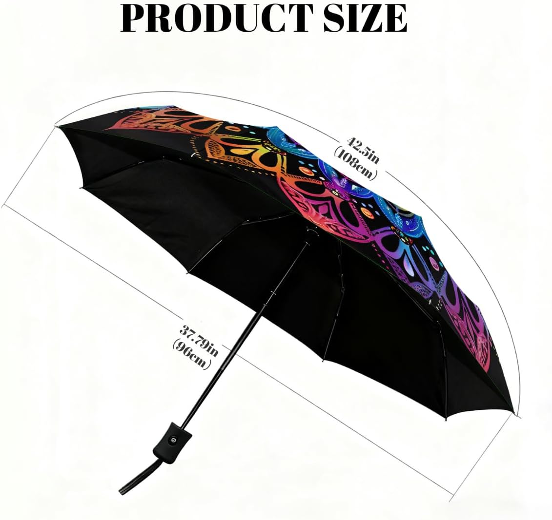 Flag Retro Usa Windproof Travel Folding Umbrella Automatic Compact Umbrellas Parasol Umbrella