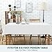 Wimaha White Rectangular Tablecloth for Rectangle Table, 100% Polyester, Machine Washable Fast Dry, Ideal for Kitchen Party Picnic Wedding Holiday, 52 x 70
