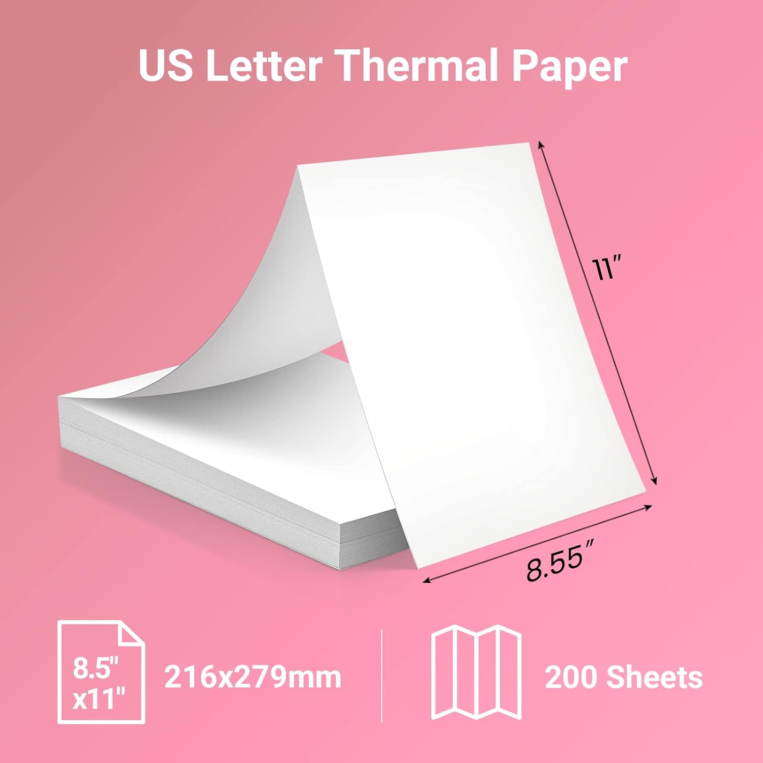 Dimensioni della carta termica Odaro