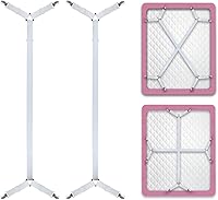 Vista 1 de Correas de sábana/soportes para sábanas ajustables para esquinas, mantén tus sábanas firmes y apretadas con coleteros de cama de primera calidad