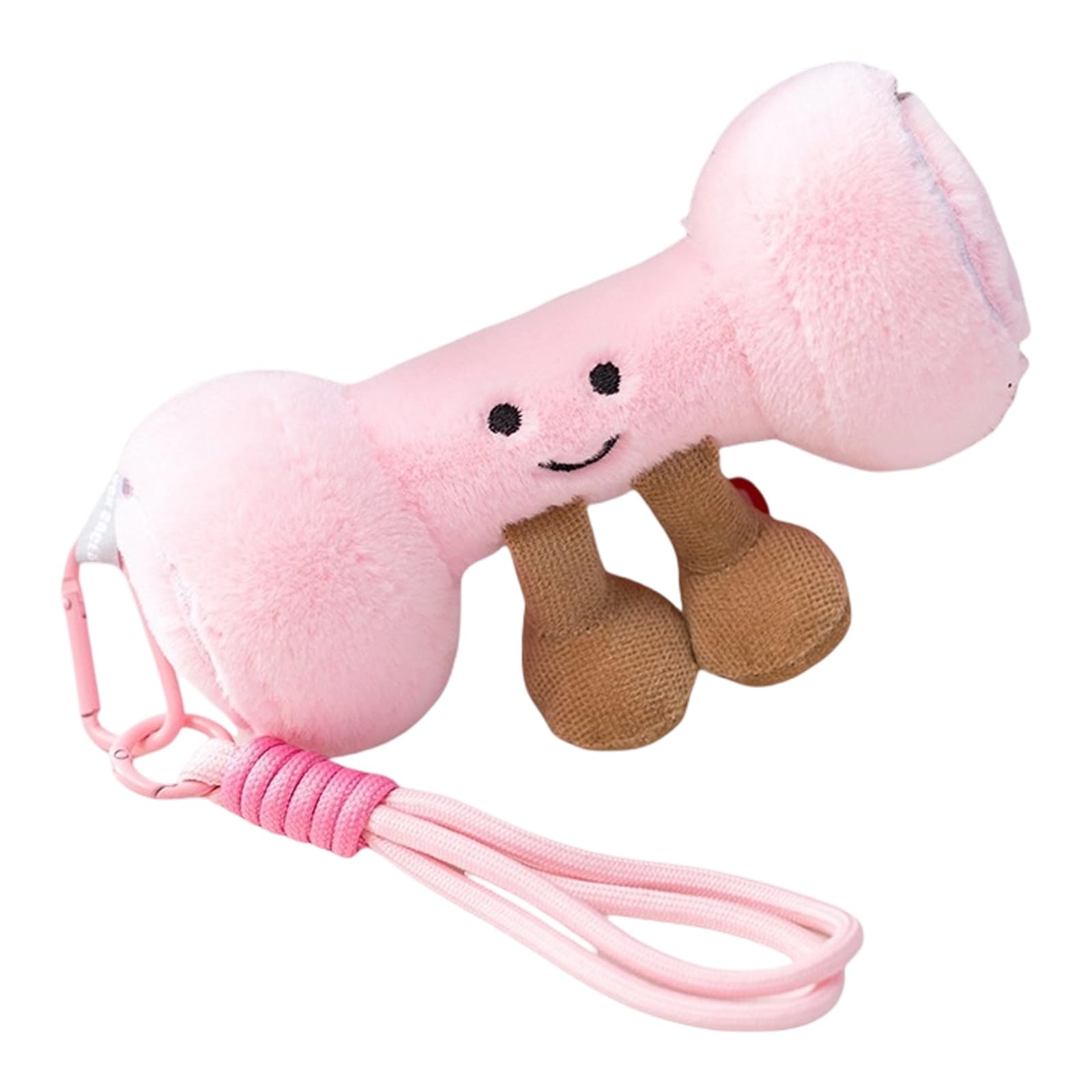 NEWFT Floppy Dumbbell Barbell Shaped Plush Decoration Kettlebell Breathable Stress Relief Toy for Adults and