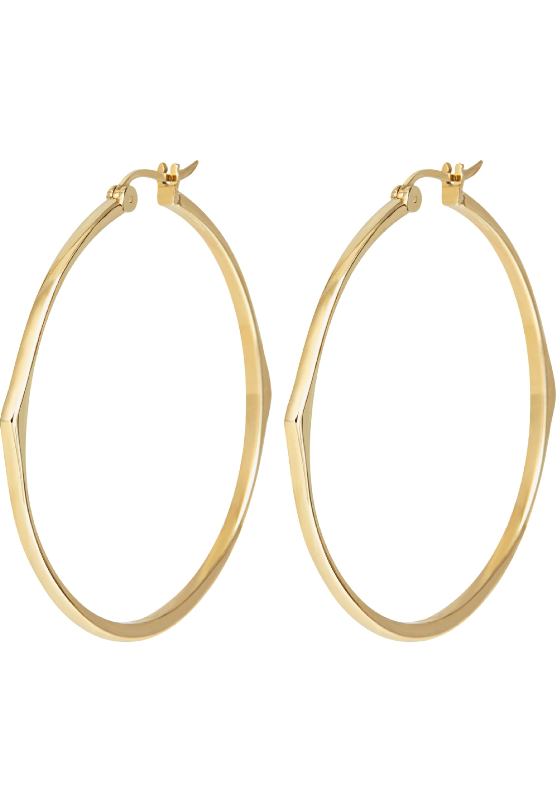 BREIL - Earrings New Tetra made of steel for women, 5,2cm, Alloy Steel, No Gemstone