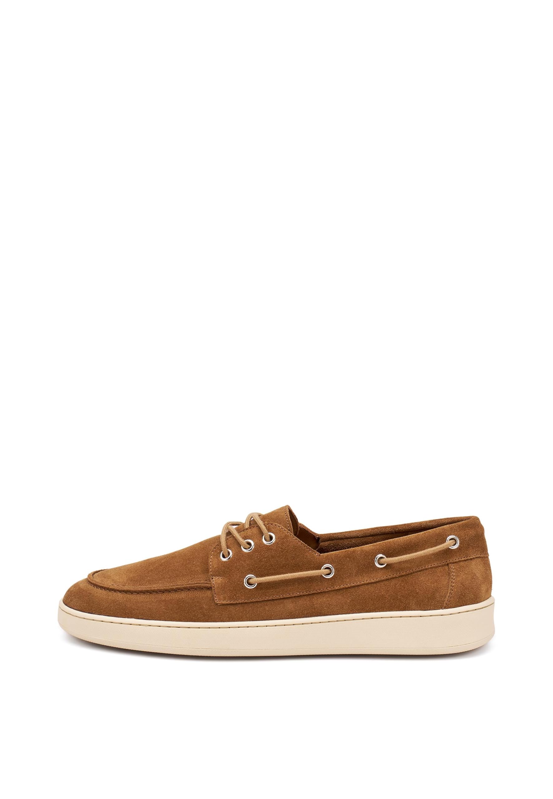Frau - Scarpe da Barca in Suede