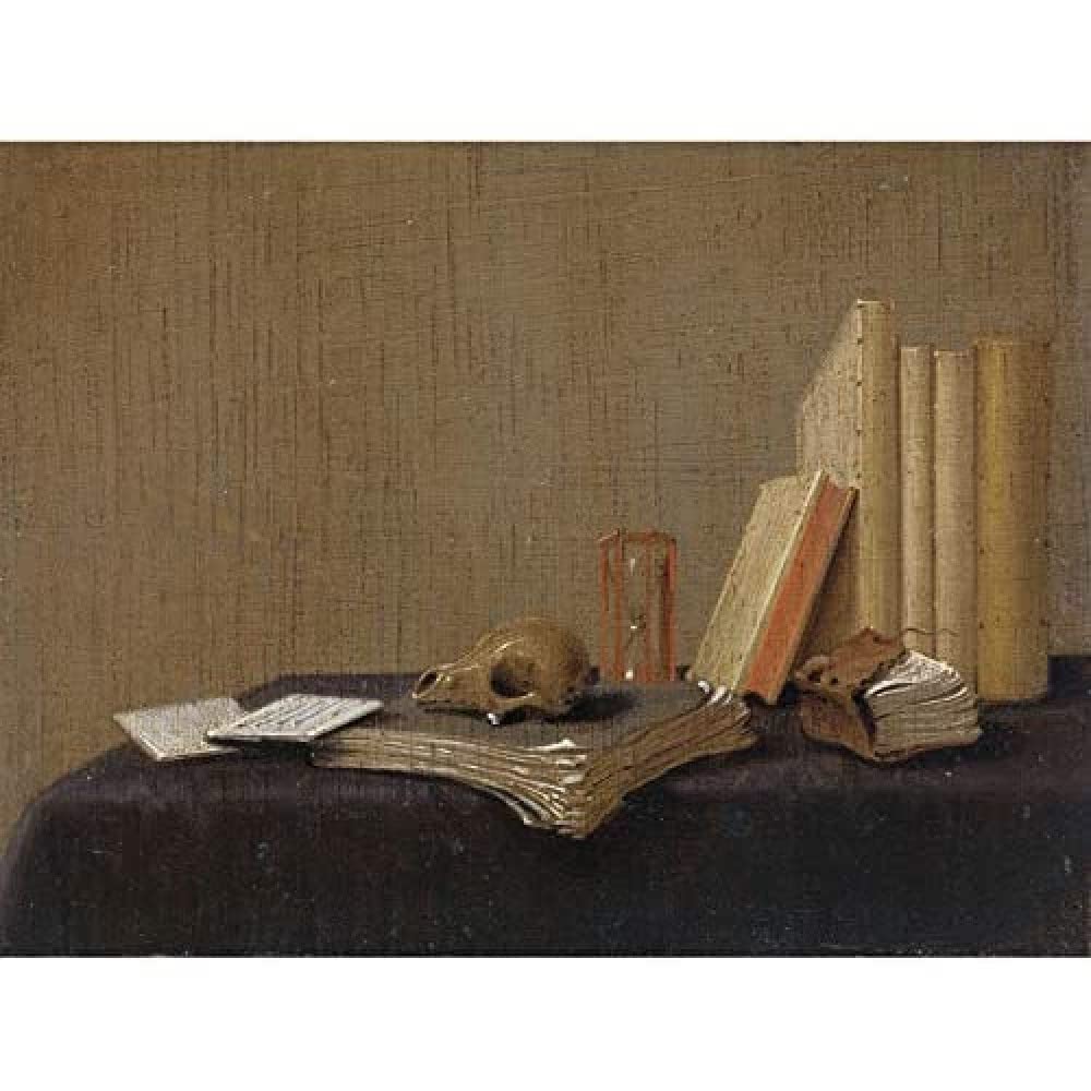 Artery8 Gerrit Van Vucht Vanitas Still Life Painting Art Print Canvas Premium Wall Decor Poster Mural