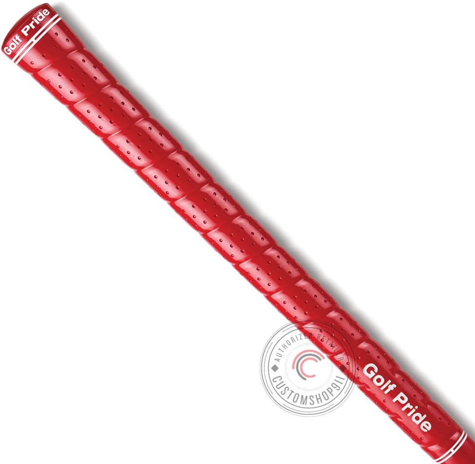 Golf Pride Tour Wrap 2G Red Mens Standard Golf Grip 13 Count Set