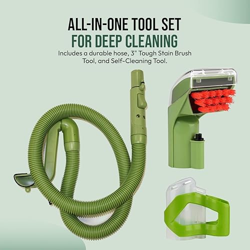 Miniatura 9 de Manguera de repuesto para limpiador de alfombras portátil Bissell Little Green (solo manguera)