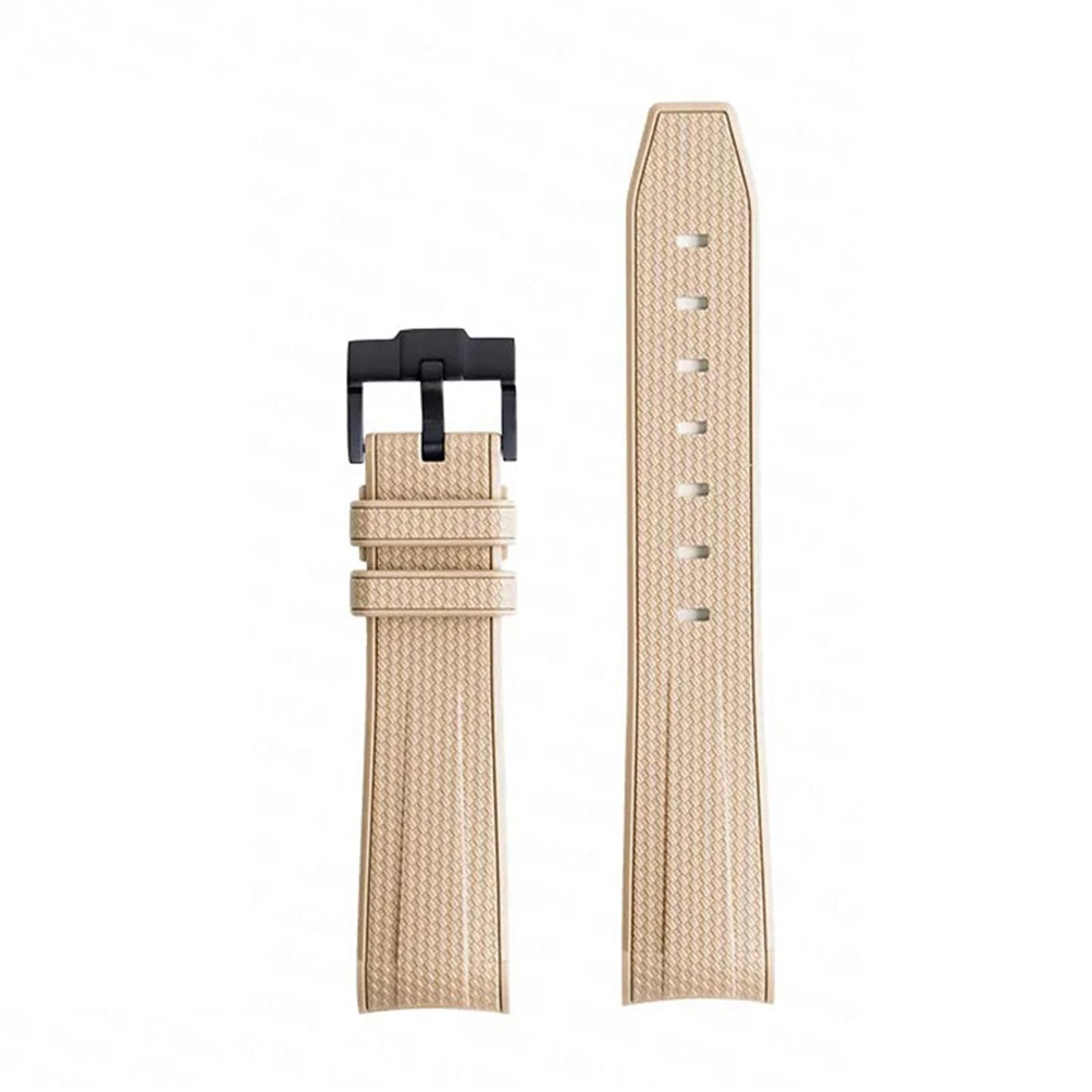 DASEB Per Omega X Swatch Joint MoonSwatch Strap Seamaster 300 Uomo Donna Bracciale con estremità curva in silicone da 20 mm