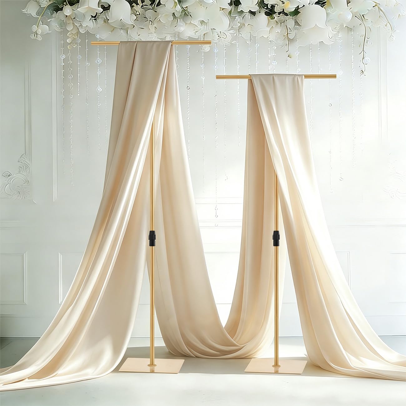 Photo 1 of Vincidern T-Shape Wedding Backdrop Stand