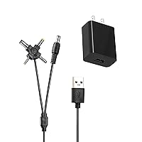 Vista 3 de Cable de carga USB compatible con Cradream, KingsDragon, Threeking, Sikaye, SGILE RC Robot Toy, Robots inteligentes