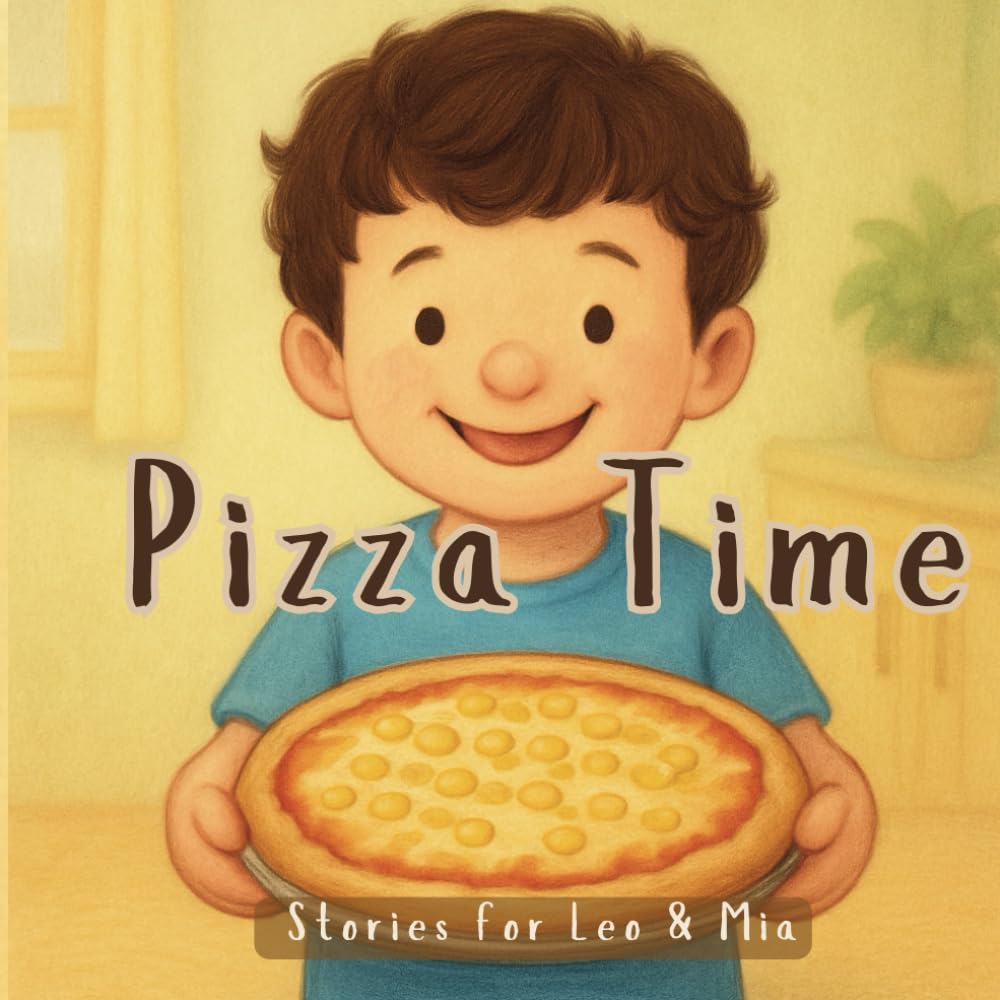 Pizza Time: An illustrated book about helping, making mistakes, and trying again (Stories for Leo & Mia)