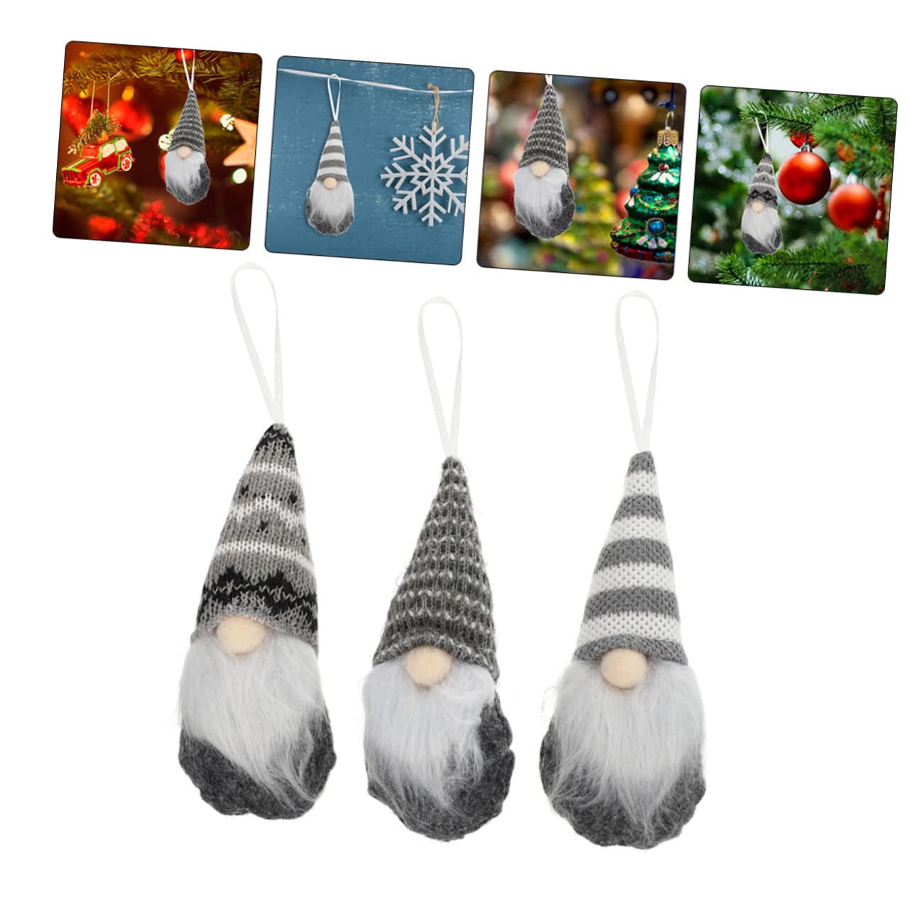 PRETYZOOM STK Weihnachtspuppe entzückende Gnom-Anhänger Weihnachtsdekoration Dekoration Schlafzimmer Bedroom Decoration weihnachtsschmuck Weihnachtszwerg-Ornamente Wichtelanhänger