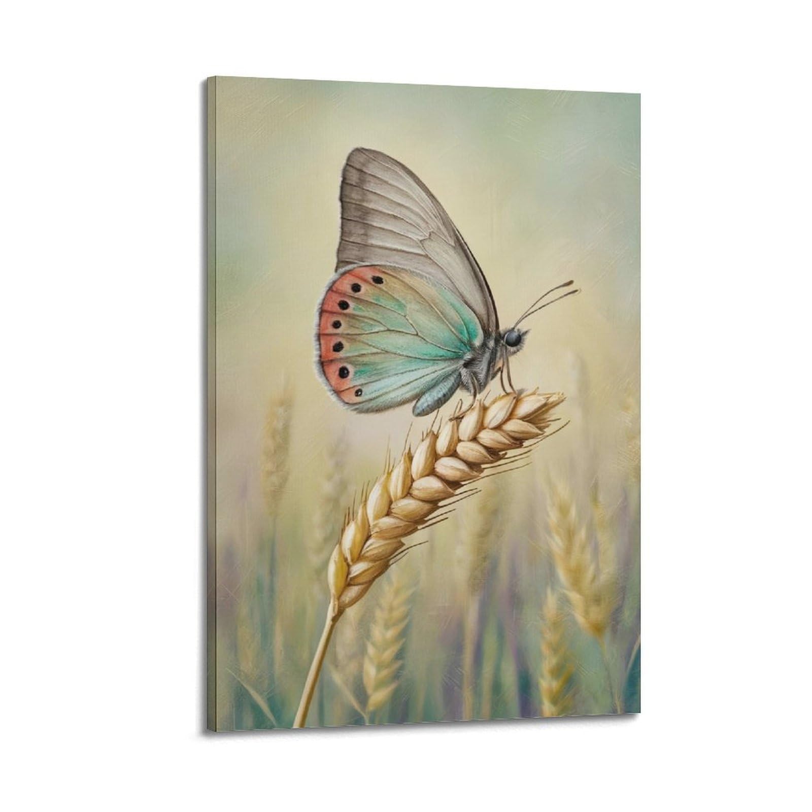 JTLFXY Animal Poster Beautiful Butterfly Poster Decorative Painting Canvas Wall Posters And Art Picture Print Modern Family Bedroom Decor Posters 20x30inch(50x75cm)