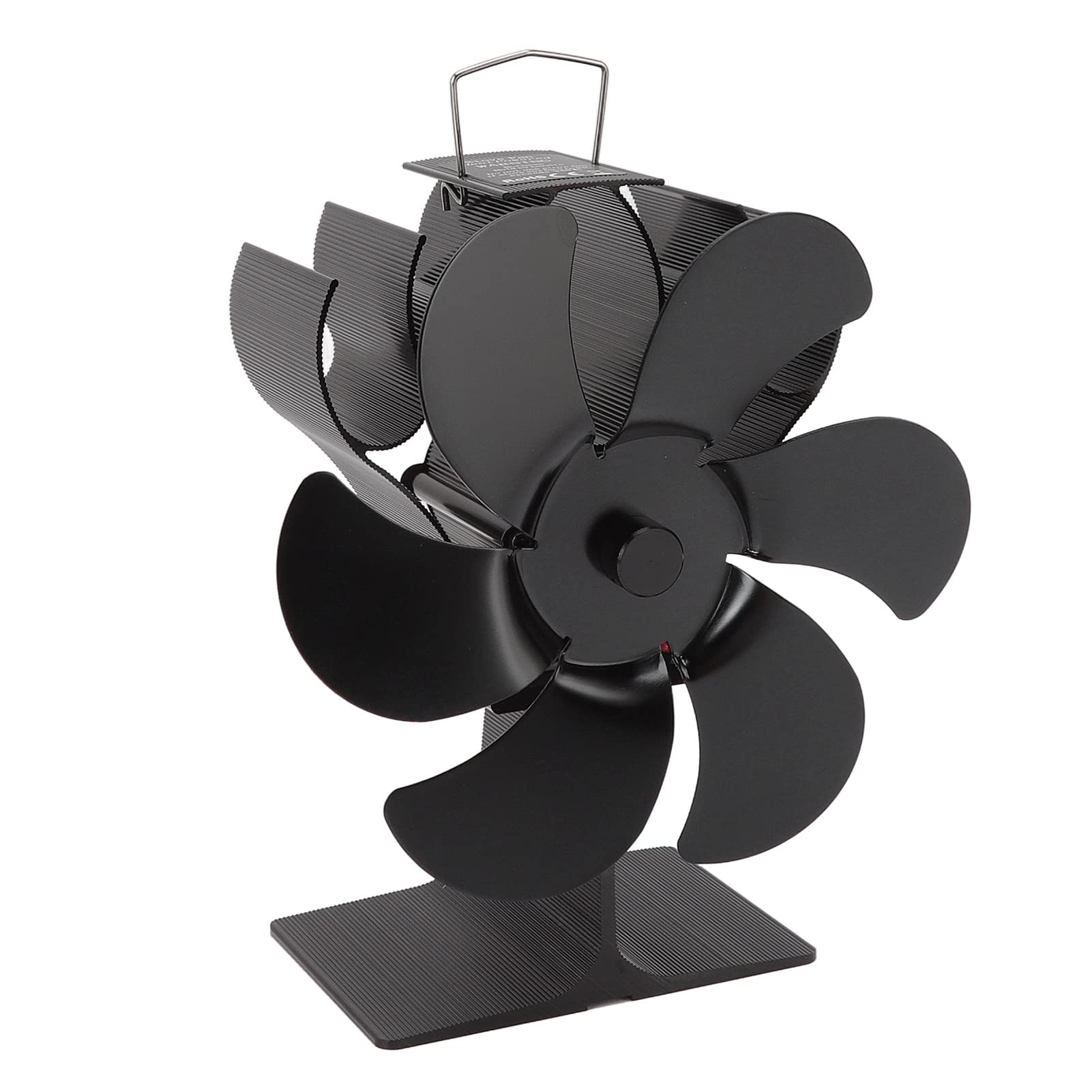 Yctze Ventilador de Estufa Accionado por Calor para Leña, Gas y hornos: sin Batería, de Poco Ruido, con Arranque Automático, Diseño