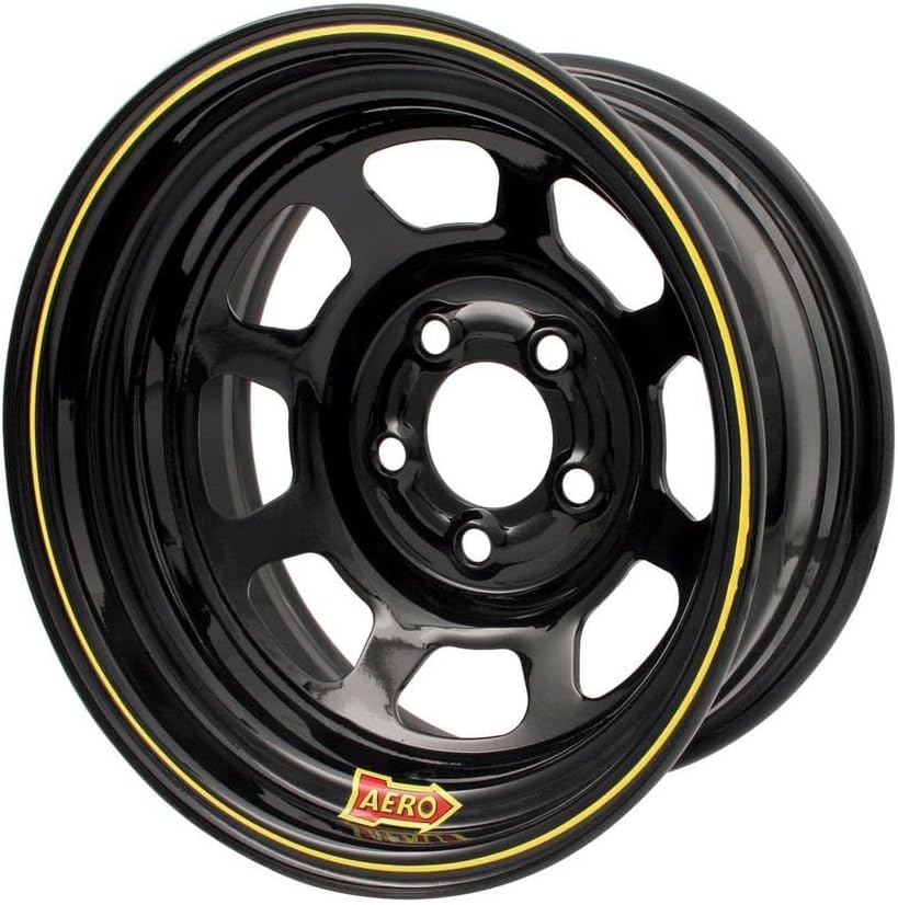 Part Synergy Replacement for 15x7 3.5in. 4.75 Black Wheel Rim Direct Fit