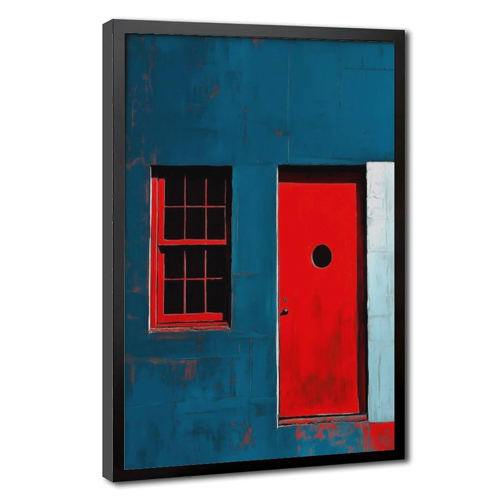Bareronor Abstract Bauhaus Canvas Poster Bedroom Decor Landscape Office Room Decor Gift 24" L X 36" W