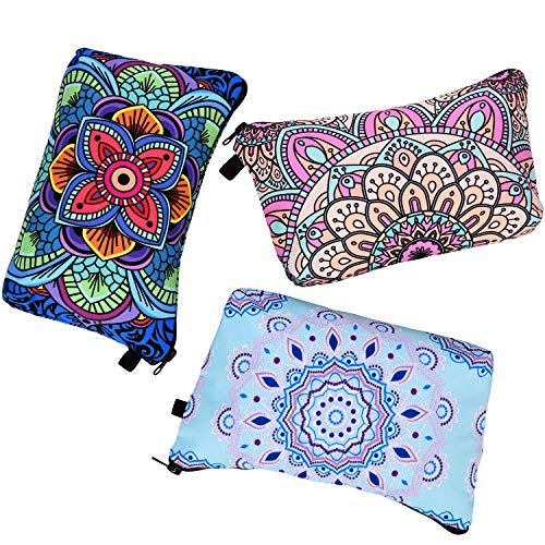 6 Pieces Makeup Bag Toiletry Pouch Waterproof Cosmetic Bag With Zipper Travel Packing Bag 8.7 X 5.3 Inch Small Cosmetic Bag Accessory Organizer For Women And Men (Multicolor Style) #TOP2