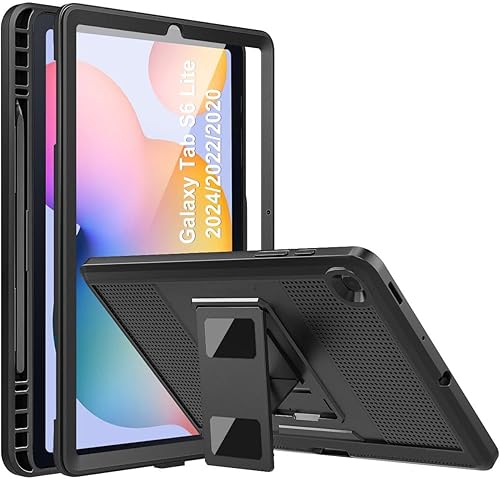 MoKo Funda para Samsung Galaxy Tab S6 Lite de 104 pulgadas 20222020 SM-P613P619P610P615 resistente a los golpes cubierta híbrida resistente con
