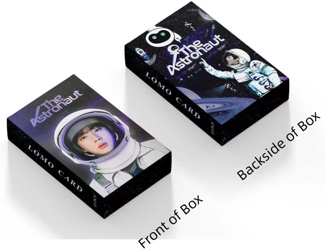 Careflection 55pcs BTS JIN Photo Cards JIN card The Astronaut New