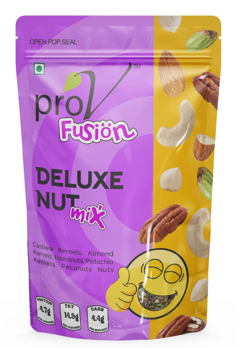 ProV Fusion Deluxe Nut Mix 200gms Amazon.in Grocery & Gourmet Foods