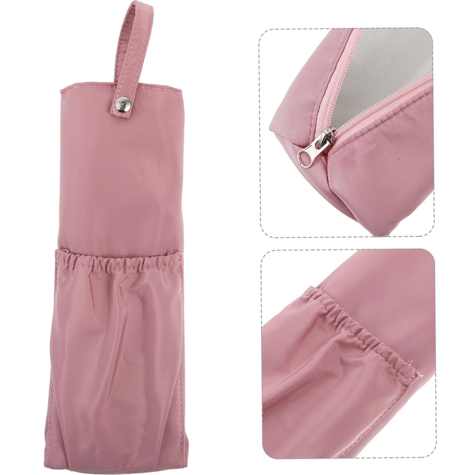 Izolowana torba do przechowywania prostownic do włosów, podwójna funkcja 2 w 1 jako podstawa odporna na ciepło i przenośna torba do lokówki do włosów, prostownica, idealna do podróży i domu