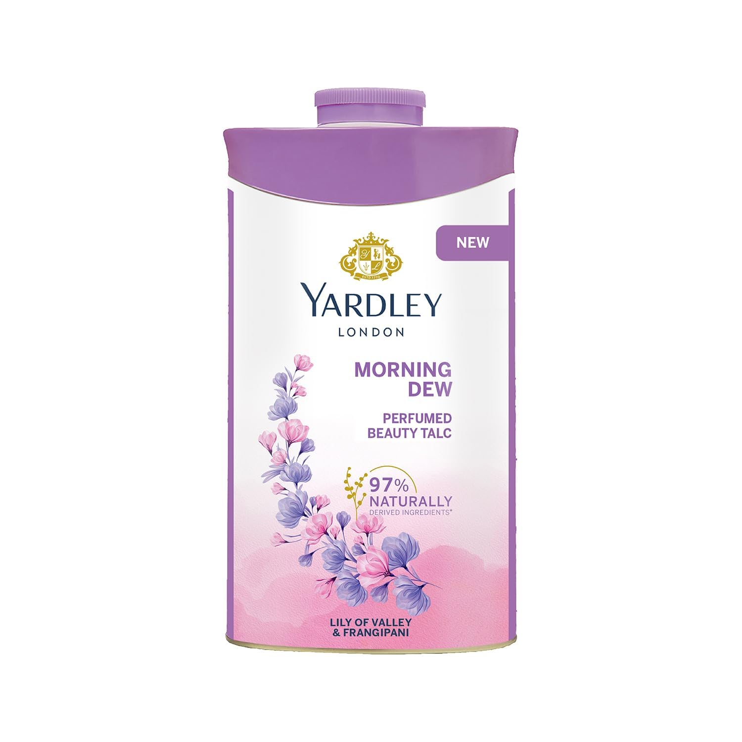 London Morning Dew Perfumed Talc for Women, 250g