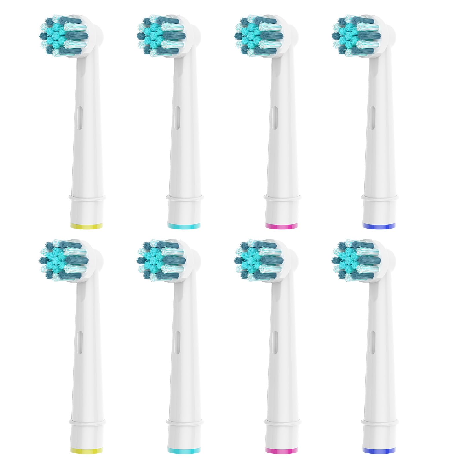 8pcs Kids Replacement Heads Compatible with Braun Oral B Kids Electric Toothbrush Ultra Soft Bristles