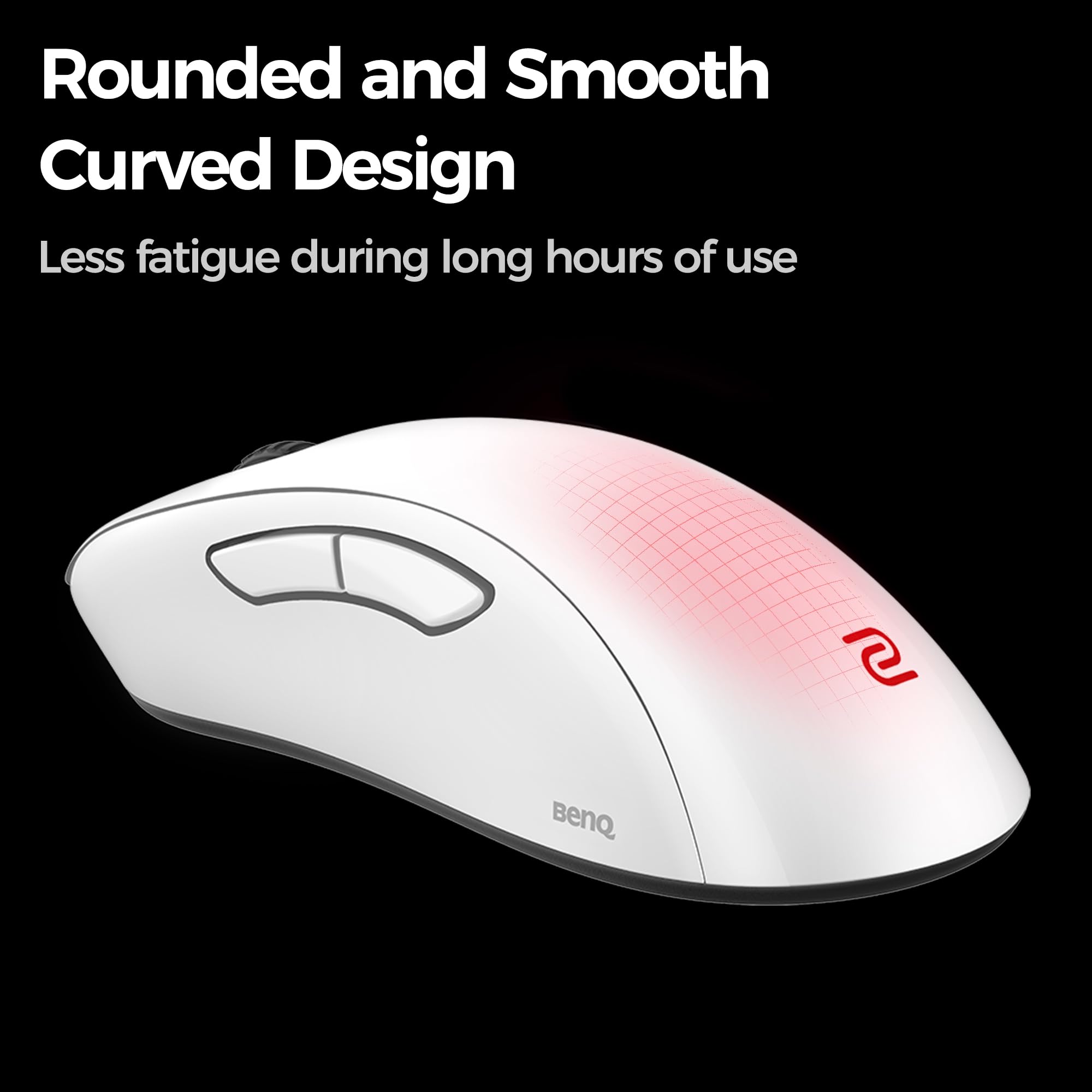 BenQ Zowie EC3-DW Wireless 4K Mouse for E-Sport White Edition