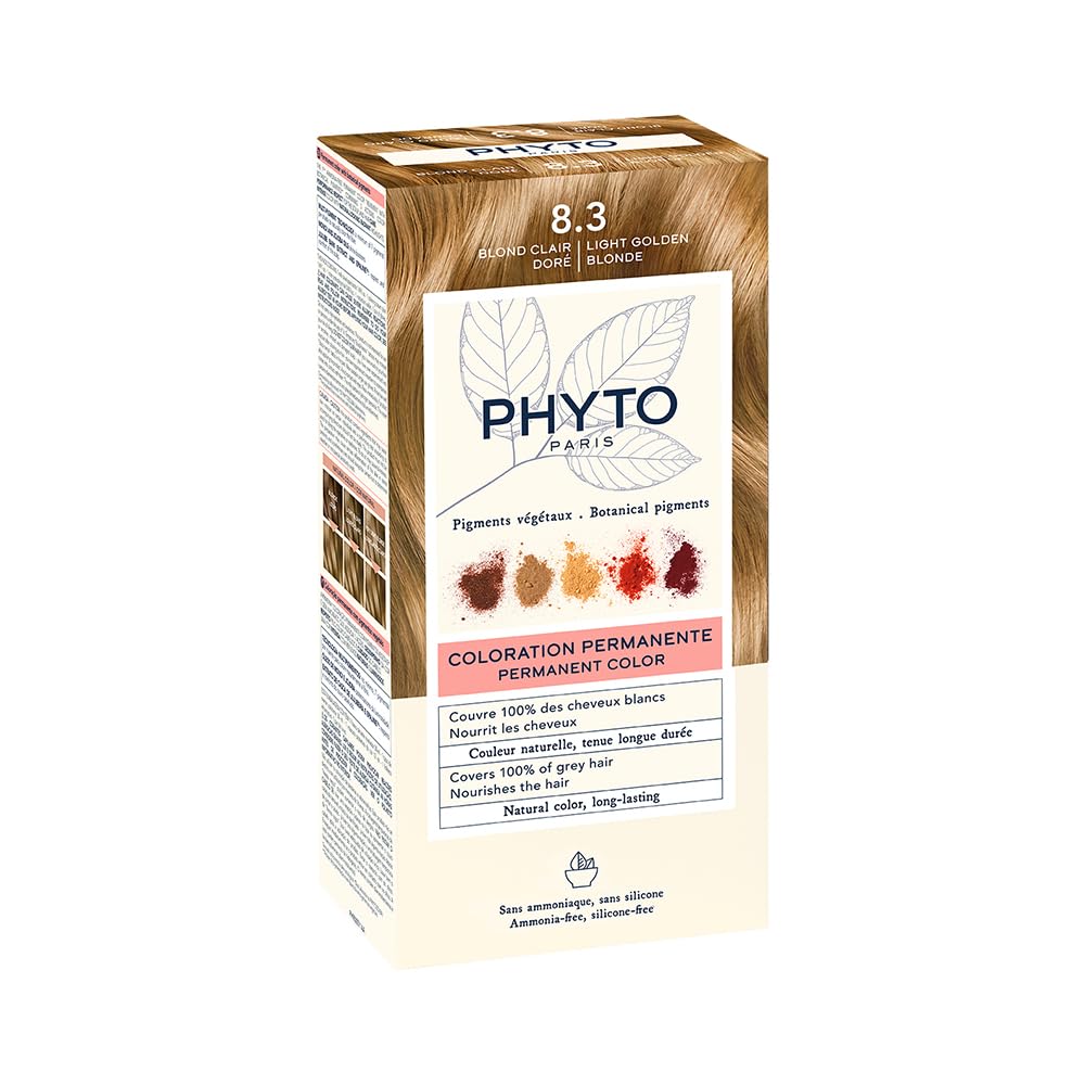 Phyto Protocolor Kutusu Saç Boyası 8.3 Açık Altın Sarışın 182ml