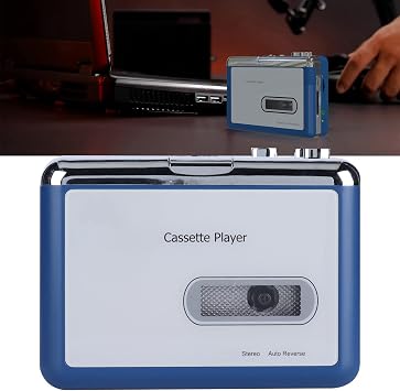 Bluetooth Cassette Player Auto Reverse Tape Player Bluetooth Output to Headphone Speaker