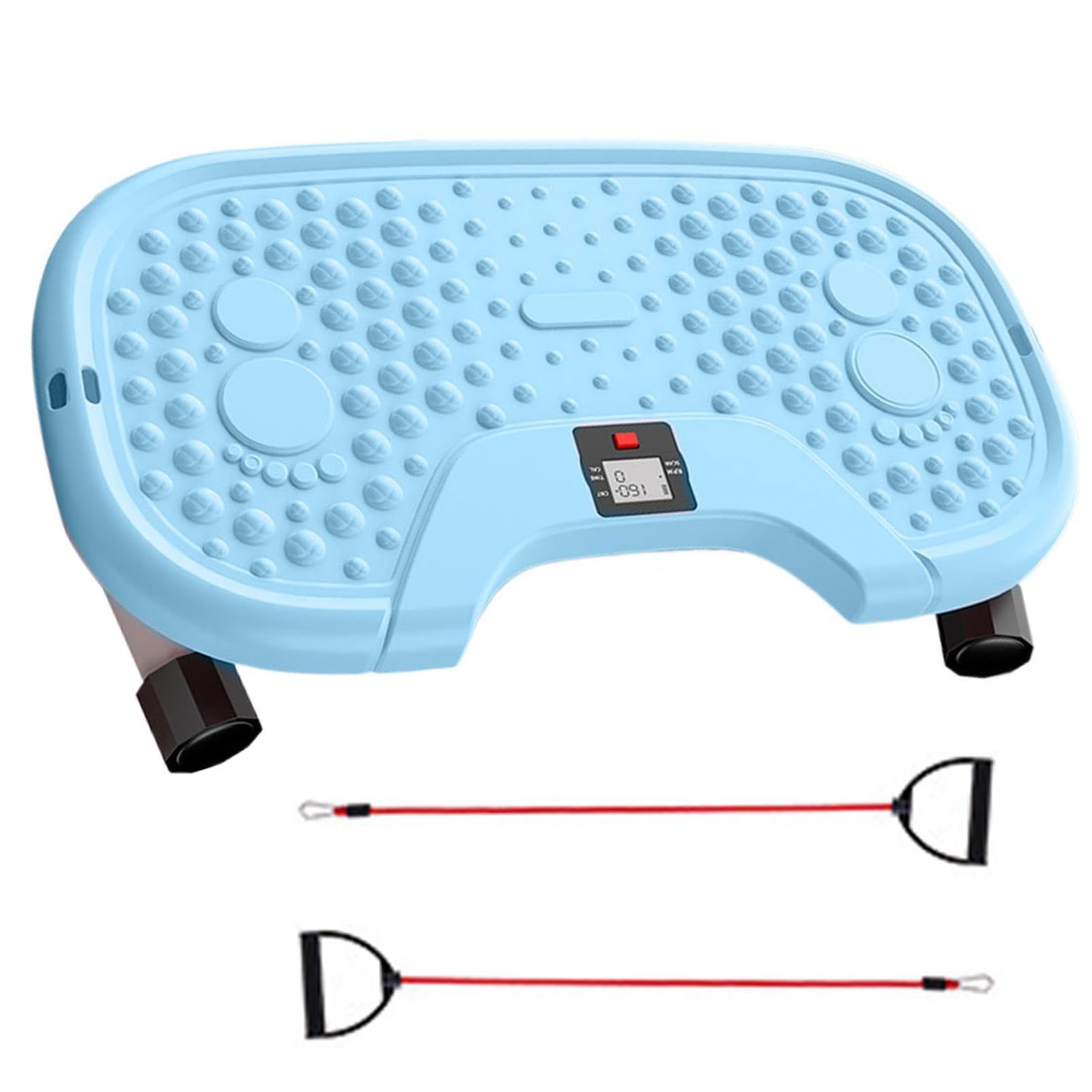 Ejercitador De Piernas Mini Stepper Maquina Ejercicios En Casa Stepper Oscilante para Uso DoméStico MáQuina De Step para Casa Blue